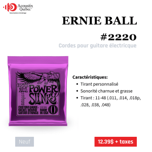Ernie Ball - 2220 - Power Slinky 11-48