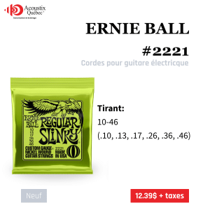Ernie Ball - 2221 - Regular Slinky 10 -46
