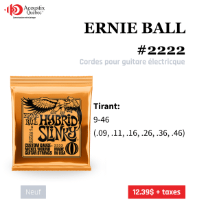 Ernie Ball - 2222 - Hybrid Slinky 9 -46