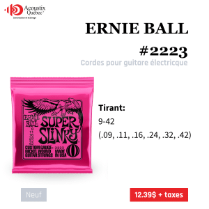 Ernie Ball - 2223 - Super Slinky 9-42