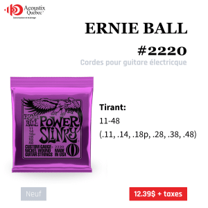 Ernie Ball - 2220 - Power Slinky 11-48